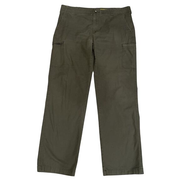 Lee Mens Cargo Pants 36x34 Faded Comfort Army Green Tactical Utility Outdoors - Picture 1 of 9